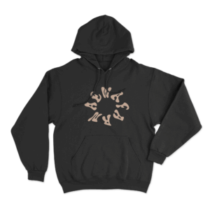 Ewa Farna Circle Logo Unisex Hoodie Black