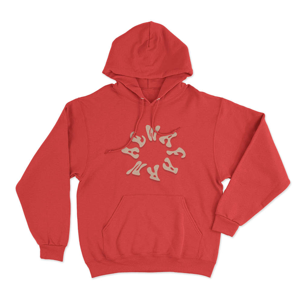 Ewa Farna Circle Logo Unisex Hoodie Red Ewa Farna Circle Logo Unisex Hoodie Red