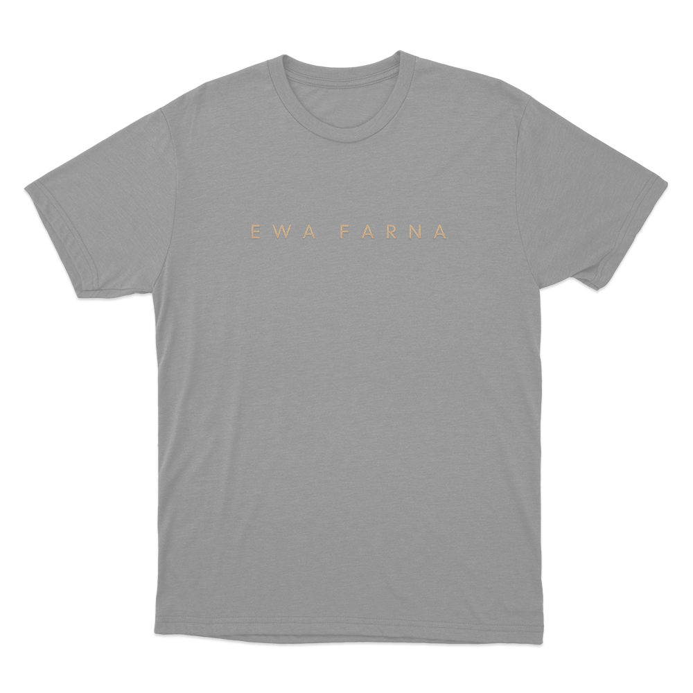 Ewa Farna Unisex T Shirt Grey Ewa Farna Unisex T Shirt Grey