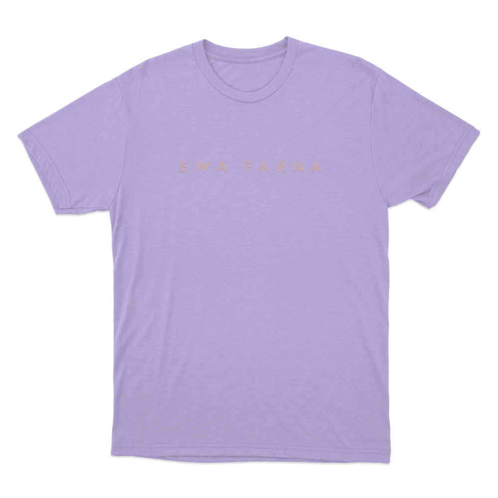 Ewa Farna Unisex T Shirt Purple Ewa Farna Unisex T Shirt Purple