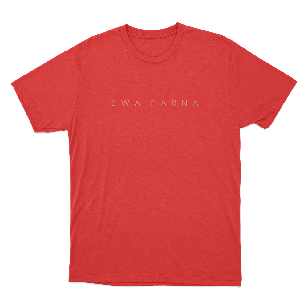 Ewa Farna Unisex T Shirt Red Ewa Farna Unisex T Shirt Red