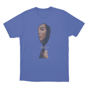 Umami Mirror Reflection Unisex T Shirt Blue