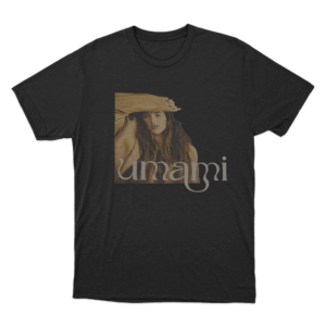 Umami Portrait Unisex T Shirt Black